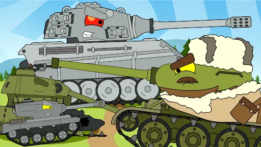 Screenshot di Merge Tanks: Idle Merge Arena