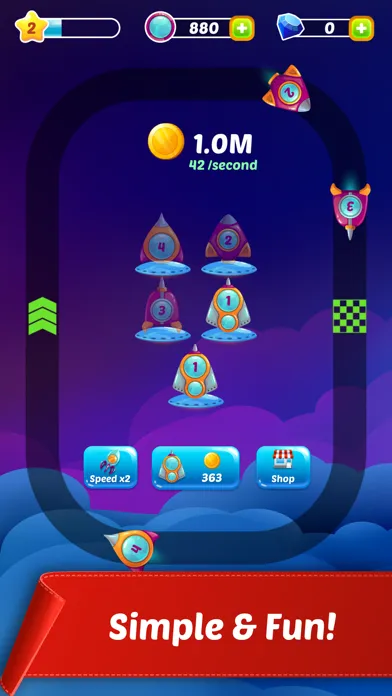 Merge Spaceship Screenshots