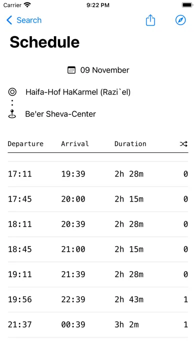 Israel Train應用截圖