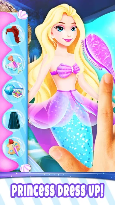 Zrzuty ekranu Princess Mermaid Girl Games