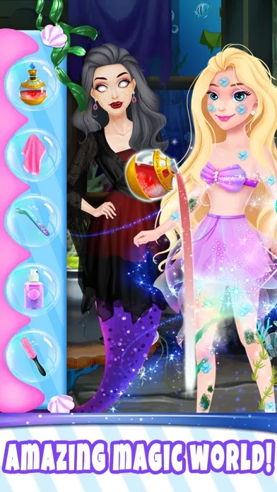 Zrzuty ekranu Princess Mermaid Girl Games