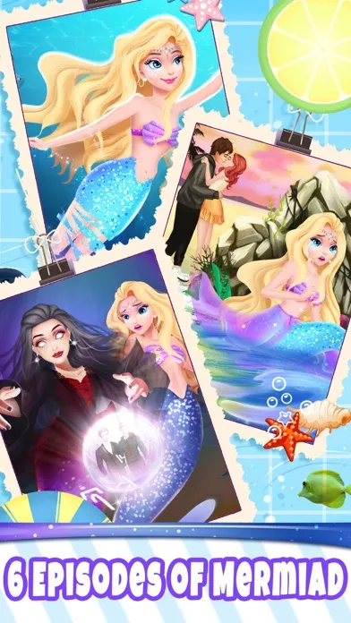 Zrzuty ekranu Princess Mermaid Girl Games