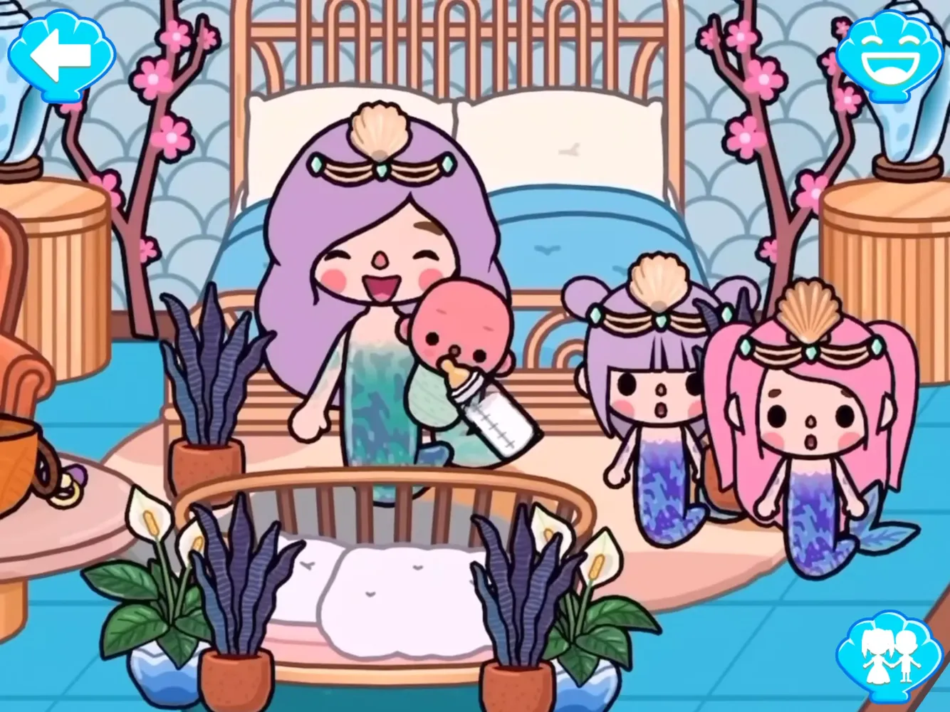 Скриншоты Mermaid Games: Princess Salon