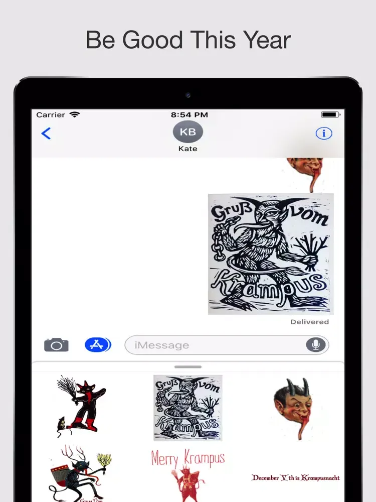 Merry-Krampus iPad  Ekran Görüntüleri