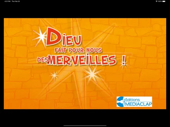 Dieu fait pour nous Merveilles iPad  স্ক্রিনশট