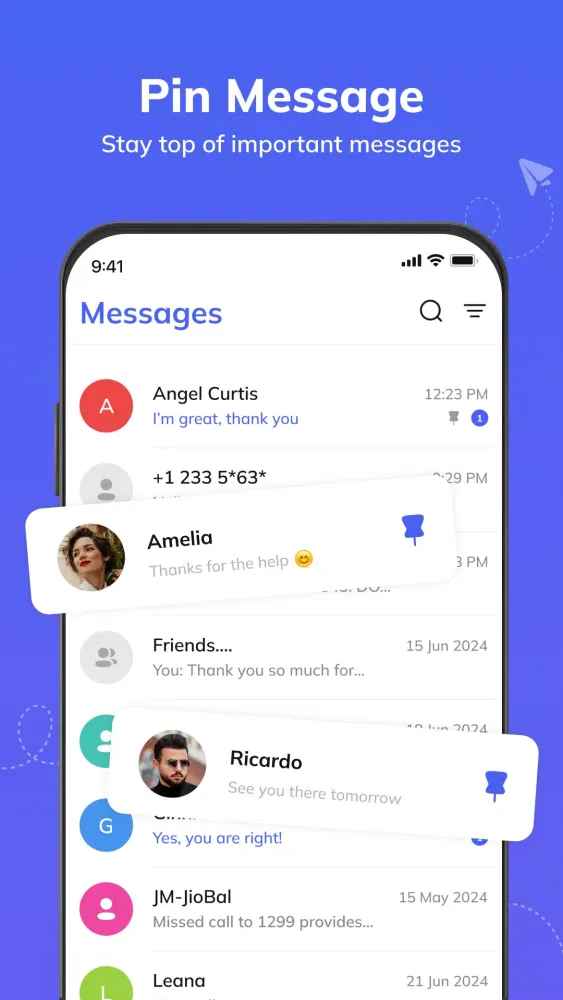 Messenger: Text Messages, SMS Screenshots