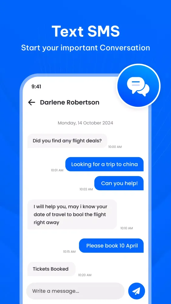 Zrzuty ekranu Messages: SMS & Text Messaging