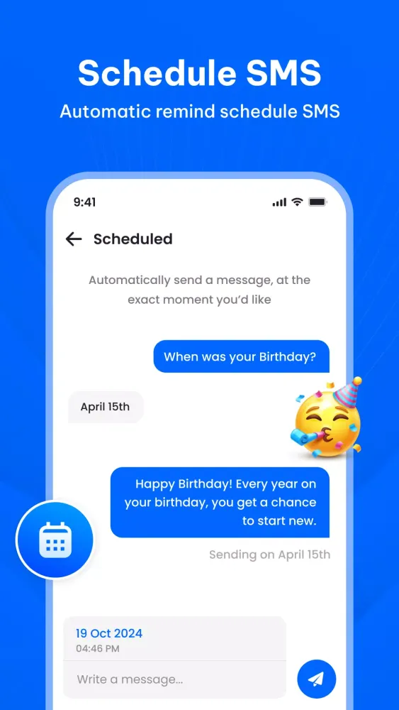 Zrzuty ekranu Messages: SMS & Text Messaging