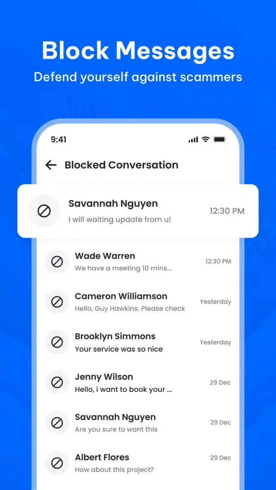 Zrzuty ekranu Messages: SMS & Text Messaging