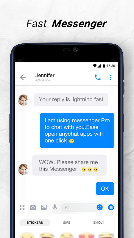 Messenger Proภาพหน้าจอของแอป1