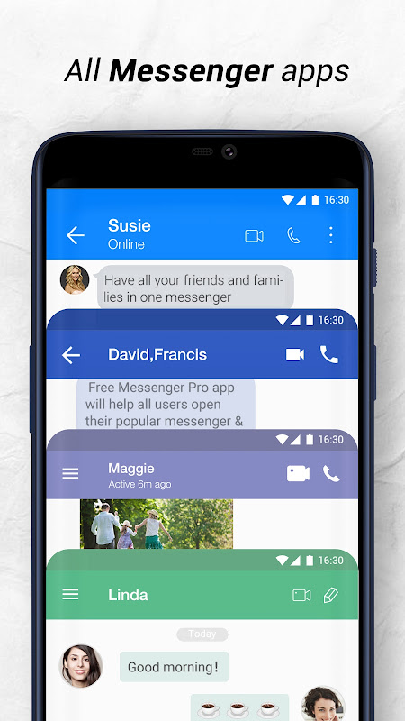Messenger Proภาพหน้าจอของแอป2