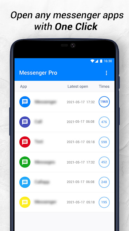 Messenger Proภาพหน้าจอของแอป3