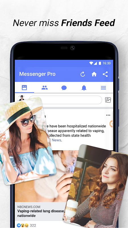 Messenger Proภาพหน้าจอของแอป4