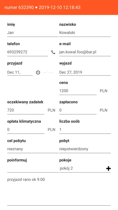 Roomadmin - system rezerwacji سکرین شاٹس