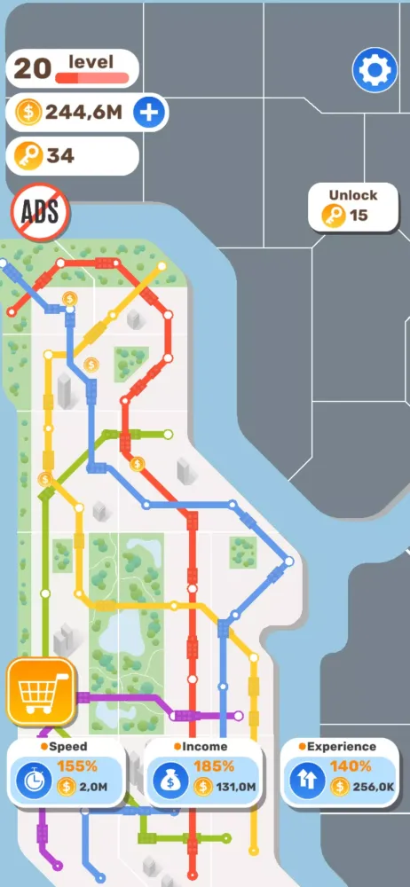 تصاویر Metro Connect - Train Control