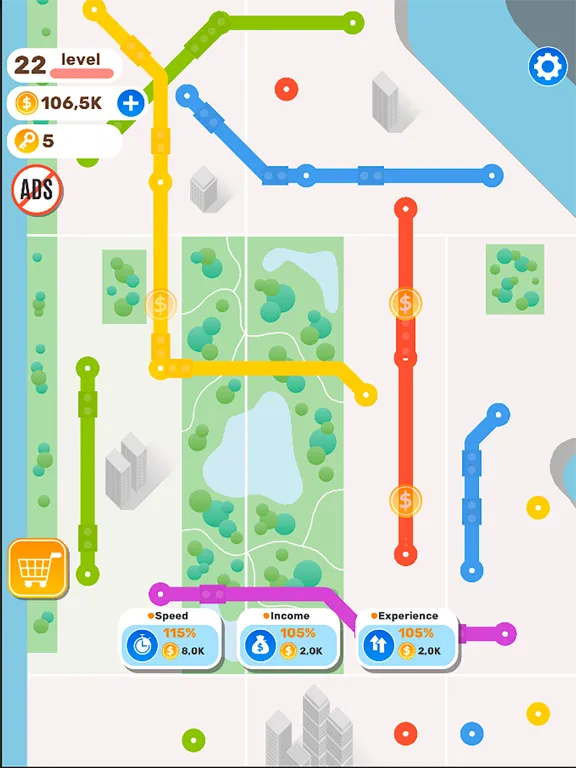 Metro Connect - Train Control iPad  स्क्रीनशॉट