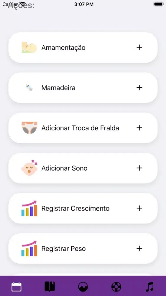 Captures d'écran de Meu Ninho - App para mamães.