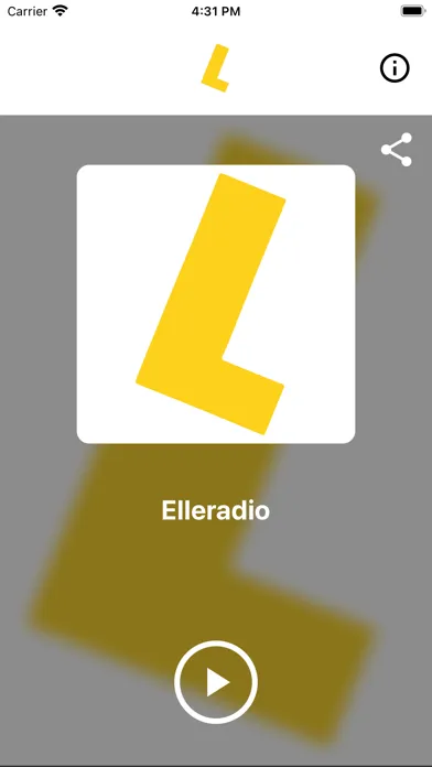 Tangkapan skrin Elleradio