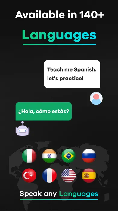Captures d'écran de AI Chat Ask Chatbot Anything