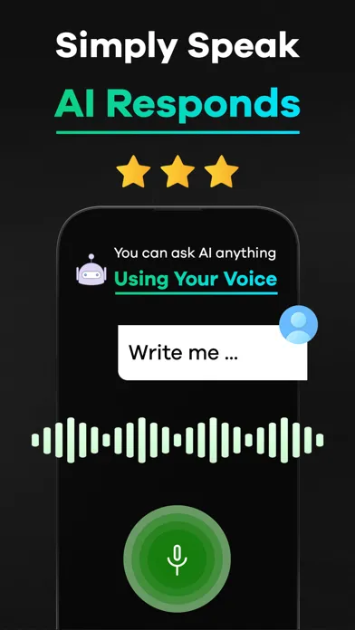 Captures d'écran de AI Chat Ask Chatbot Anything
