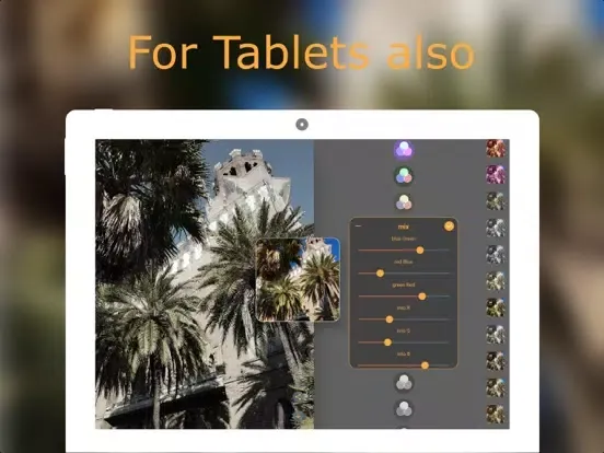 Filters ProArt - Filtering art iPad  Screenshots