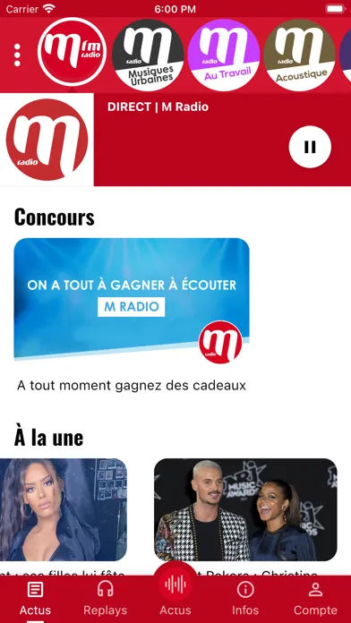 M Radio Screenshots