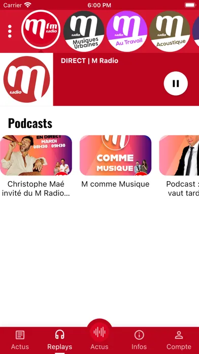 M Radio Screenshots
