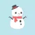 Winter Snowman Stickers