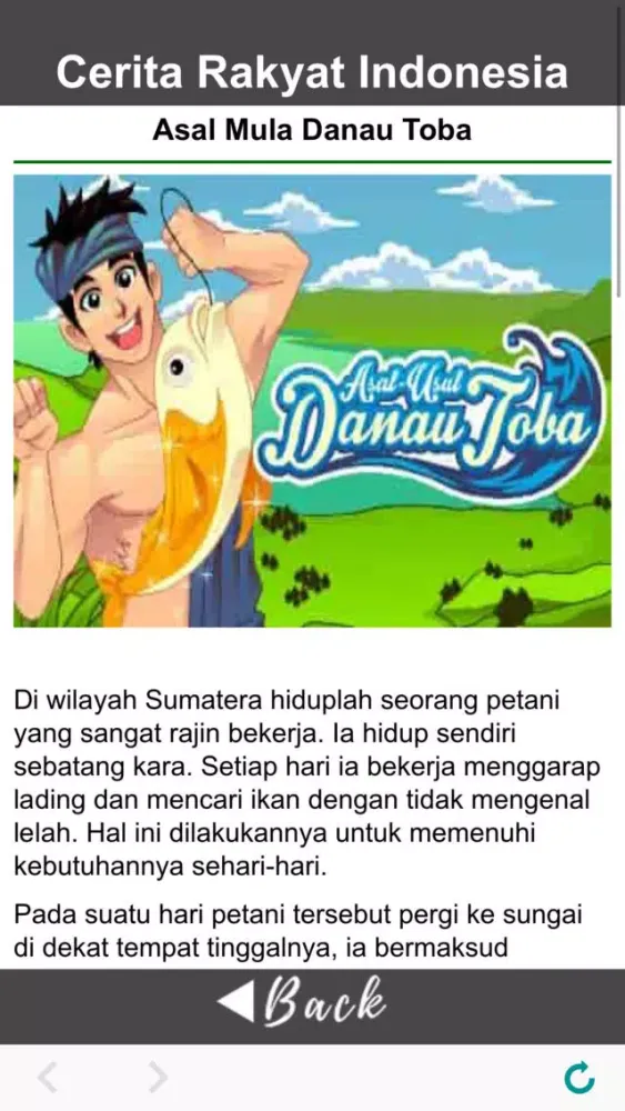 Ảnh chụp màn hình của Cerita Rakyat Indonesia