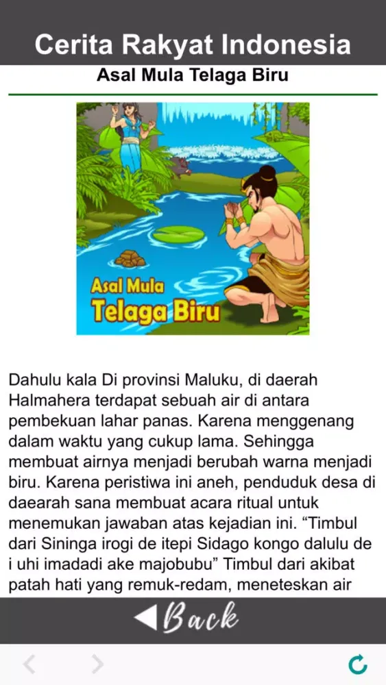 Ảnh chụp màn hình của Cerita Rakyat Indonesia