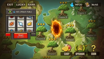 Tangkapan layar Holyland Heroes