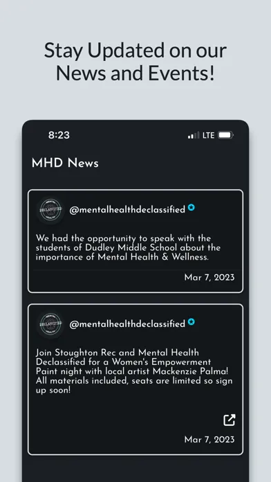Mental Health Declassified سکرین شاٹس