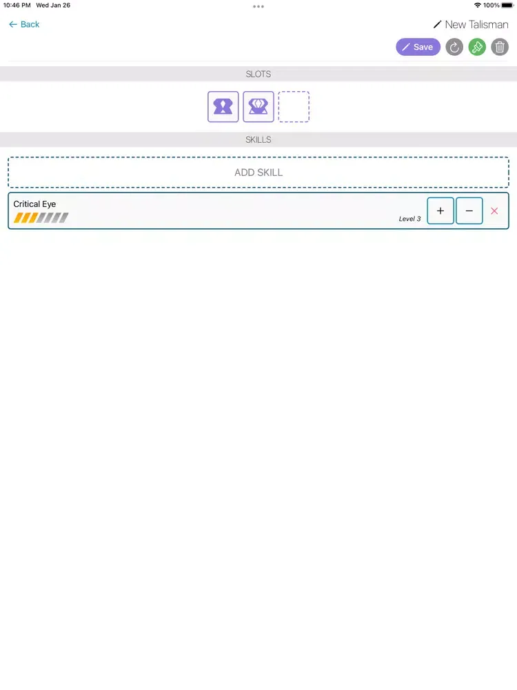 MHRise Builder iPad  স্ক্রিনশট