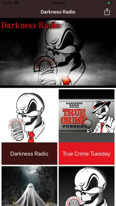 تصاویر Darkness Radio App