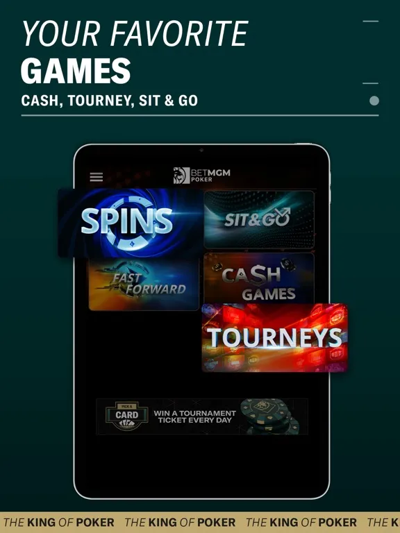 BetMGM Poker | Michigan Casino iPad 應用截圖