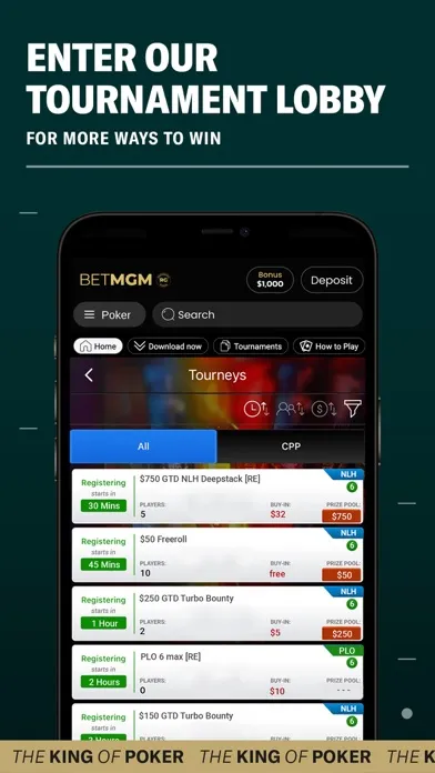 BetMGM Poker | Michigan Casino應用截圖