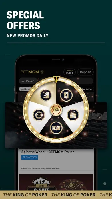 BetMGM Poker | Michigan Casino應用截圖