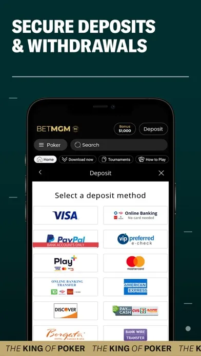 BetMGM Poker | Michigan Casino應用截圖