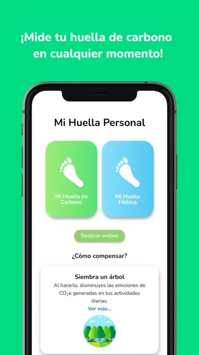 Mi Huella Personal Ekran Görüntüleri