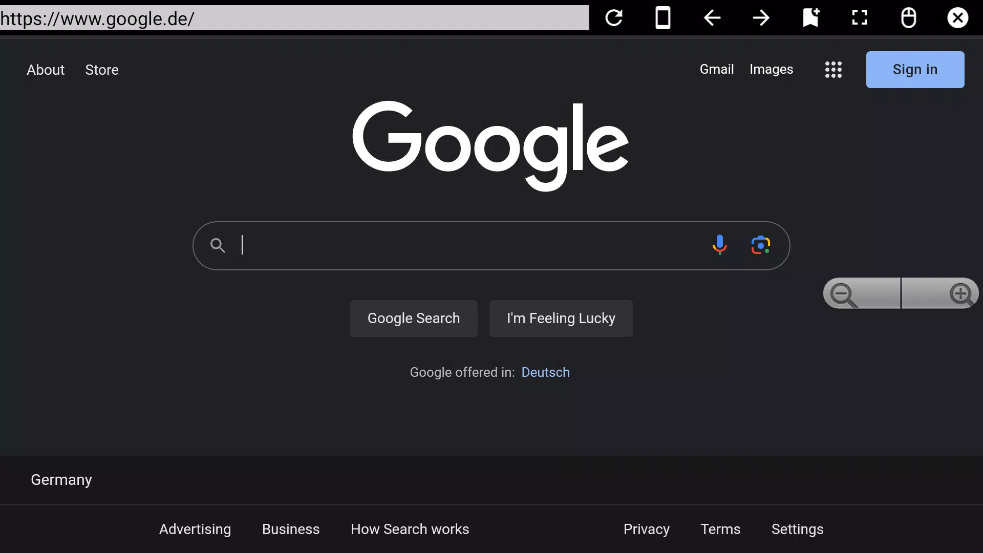 Internet Web Browser Screenshots
