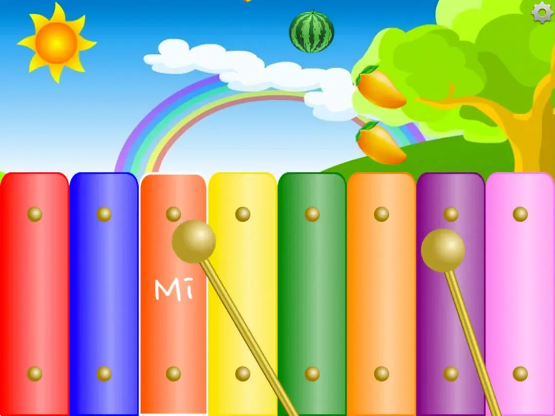 Zrzuty ekranu Kids Fruit Xylophone iPad 