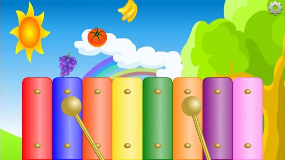Zrzuty ekranu Kids Fruit Xylophone