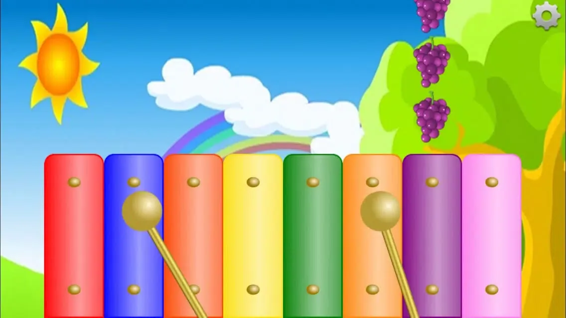 Zrzuty ekranu Kids Fruit Xylophone