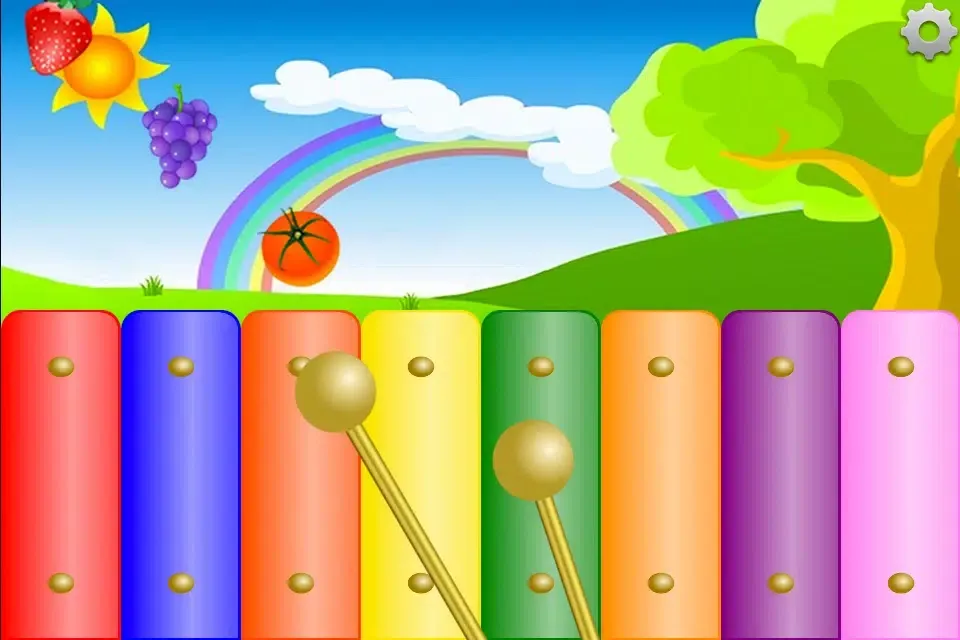 Kids Fruit Xylophone Lite سکرین شاٹس