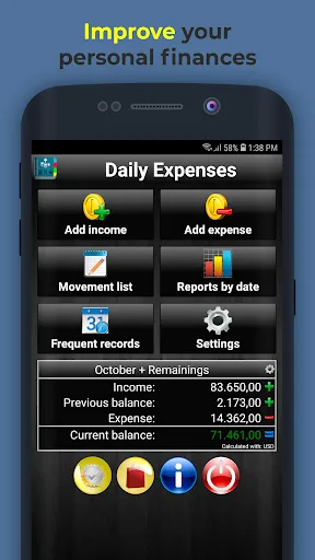 Daily Expenses 2应用截图