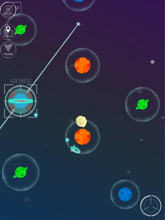 Gyra: Space Exploration Game iPad  Screenshots