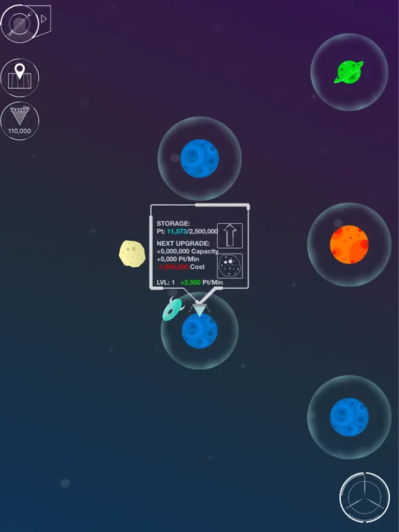 Gyra: Space Exploration Game iPad  Screenshots