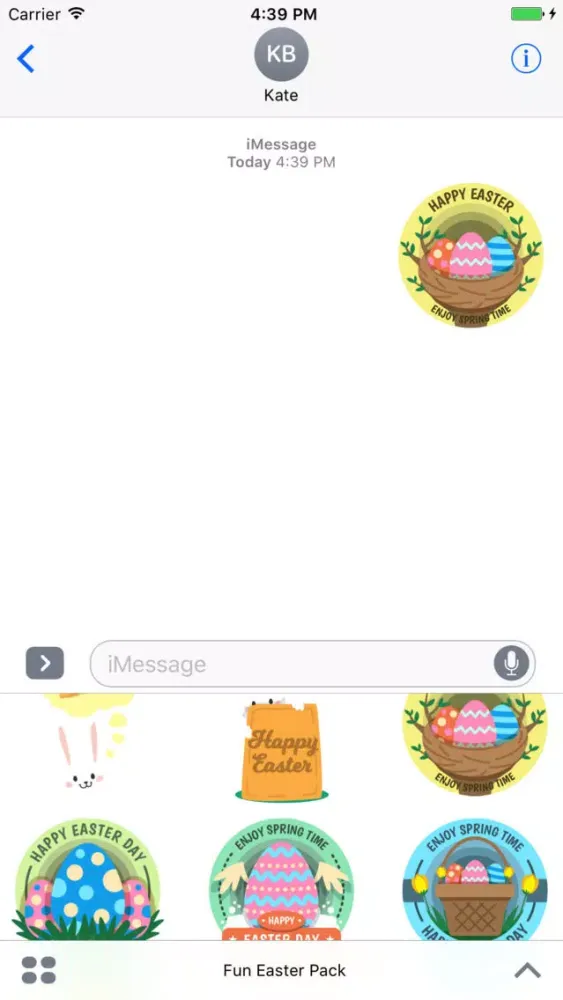Fun Easter Sticker Pack Screenshots