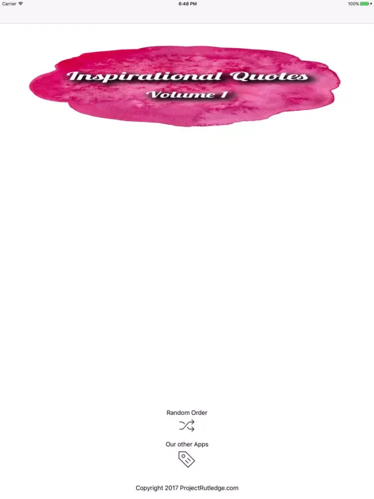 Captures d'écran de Inspirational Quotes Deck iPad 