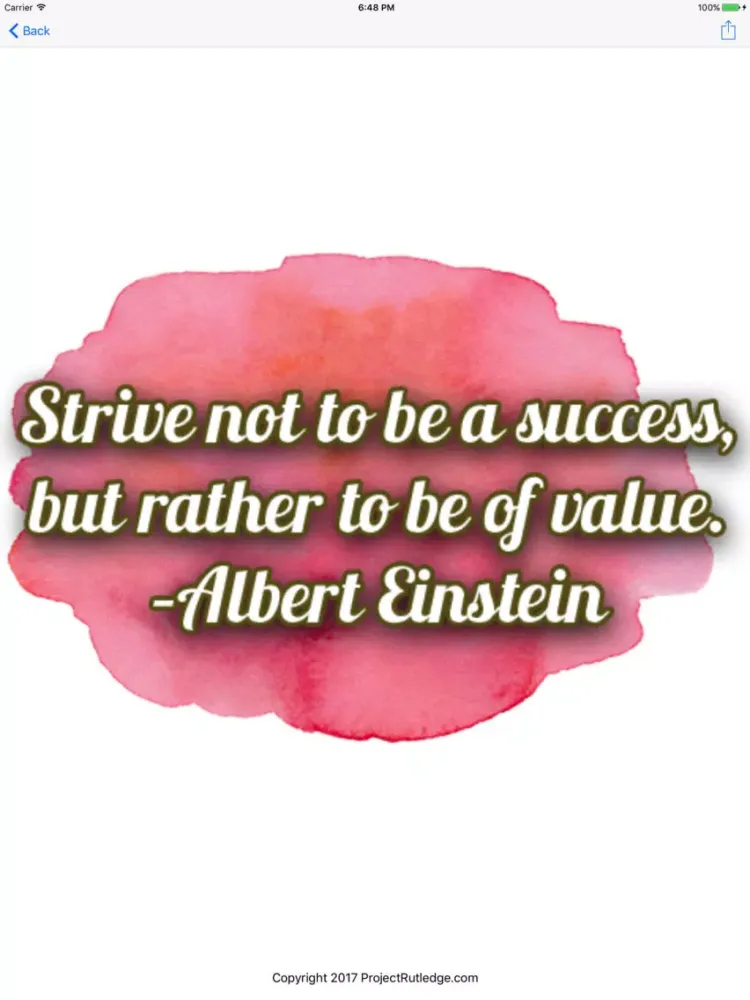 Captures d'écran de Inspirational Quotes Deck iPad 